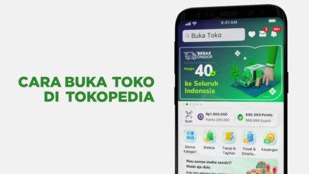 Cara Buka Toko di Tokopedia Lewat HP