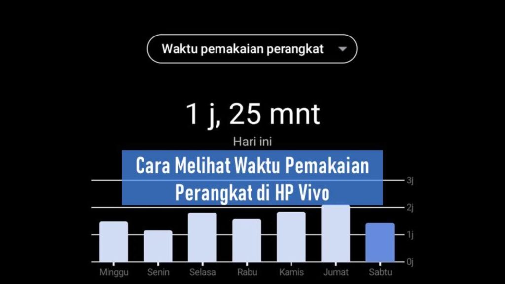 Cara Melihat Waktu Pemakaian Perangkat di HP Vivo