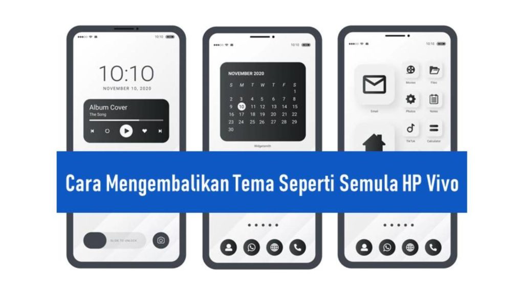 Cara Mengembalikan Tema Seperti Semula Vivo