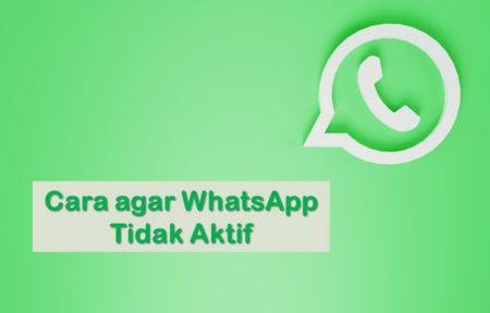 Cara agar WhatsApp Tidak Aktif