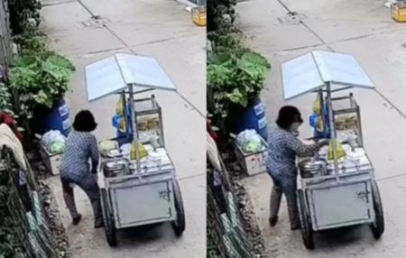 Viral Aksi Emak emak Oleskan Dagangan ke Arah Selangkangan, Buat Penglaris