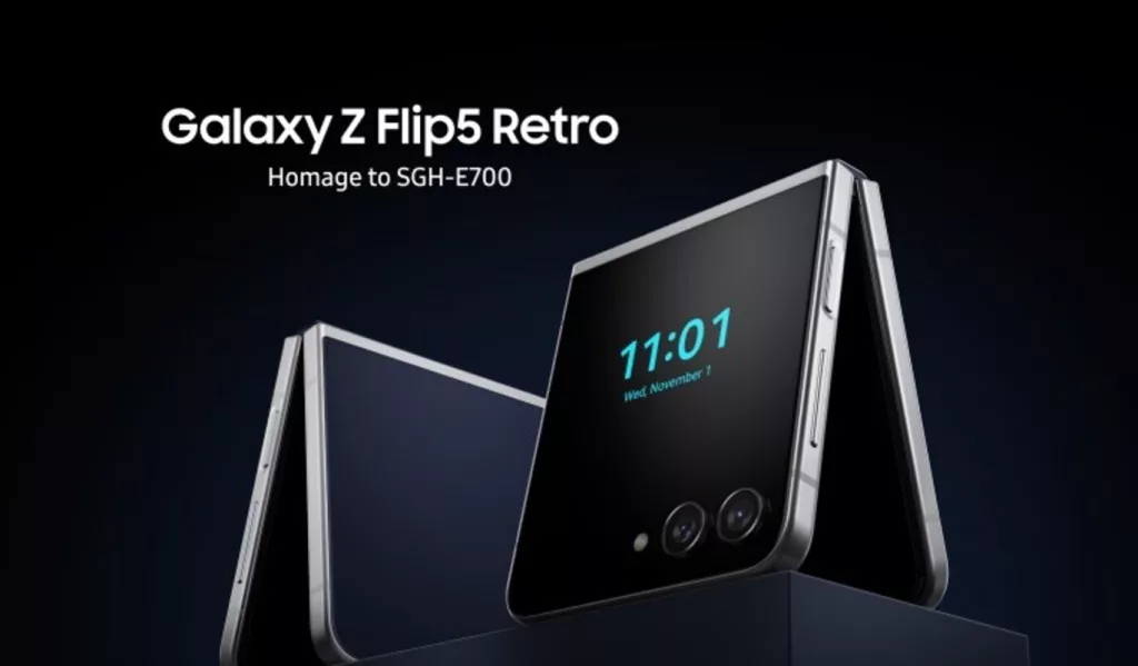 HP Samsung Galaxy Z Flip5 Retro Edition