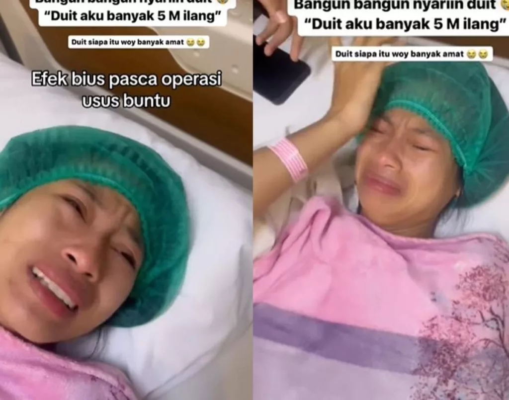 Kocak! Efek Obat Bius, Wanita ini Ngelantur Soal Uang 5 M hingga Nangis Bombay