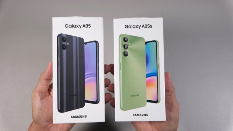 Samsung Galaxy A05 vs Galaxy A04