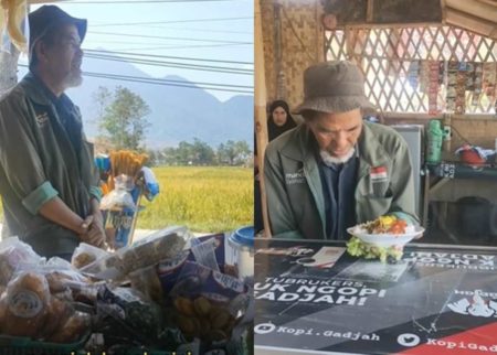 Sedih! Dagangan Belum Laku, Bapak Penjual Perabot Tukar Sendok dengan Sepiring Nasi