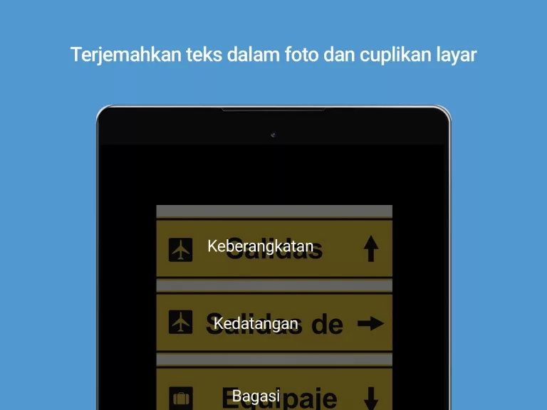 Aplikasi Kamera Translate