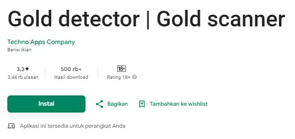 Gold detector Gold scanner