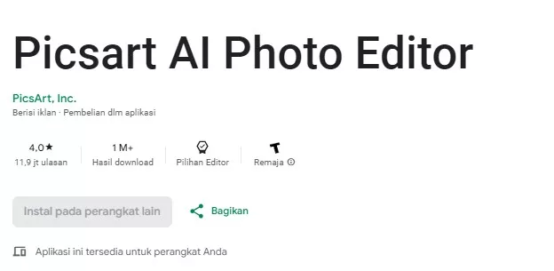 Picsart AI Photo Editor