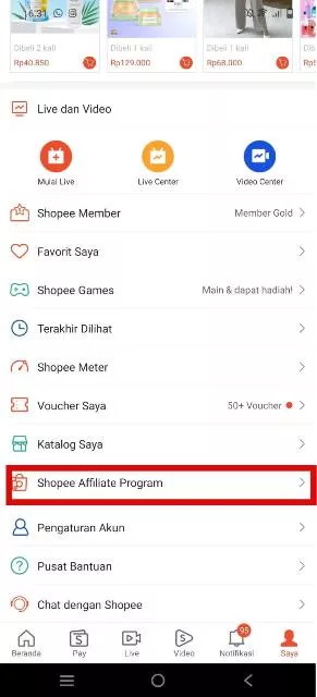 Shopee Affiliate Program