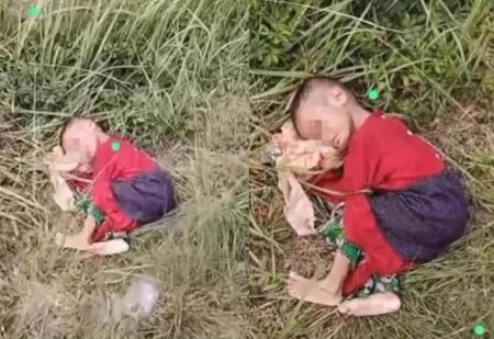 VIRAL Video Anak 3 Tahun Diduga Dibuang Ortu di Semak semak