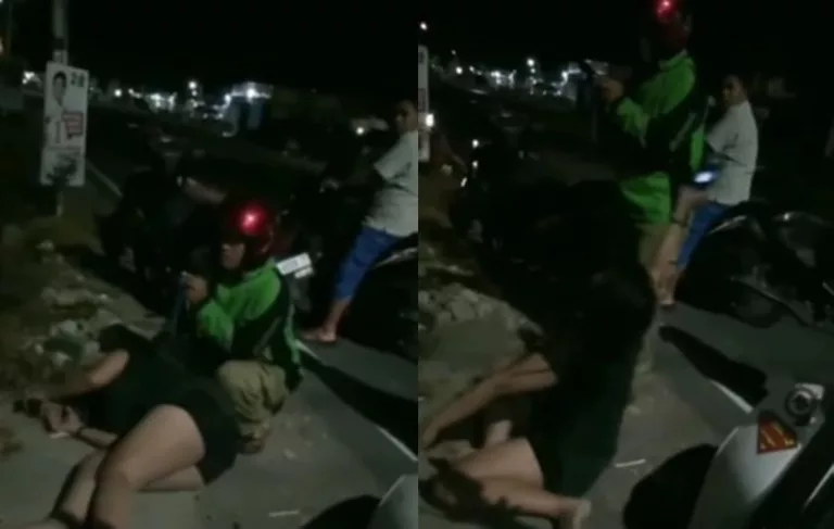 Abang Ojol Sampai Kewalahan, Penumpang Wanita Mendadak Tantrum hingga Guling guling di Jalan