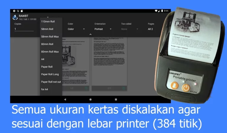 Aplikasi Printer Bluetooth