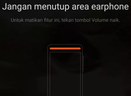 Cara Mematikan Fitur Jangan Menutup Area Earphone