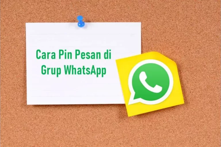 Cara Pin Pesan di Grup WhatsApp
