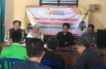 Panwaslu Kecamatan Rancah Gelar Rapat Kerja dengan Pengurus Parpol