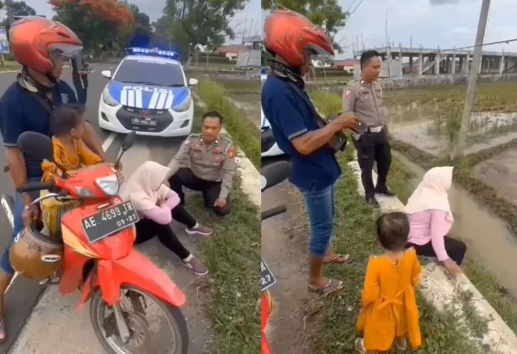 VIRAL Istri Menangis Gegara Suami Beli Motor Bukan Atas Namanya, Polisi Sampai Turun Tangan