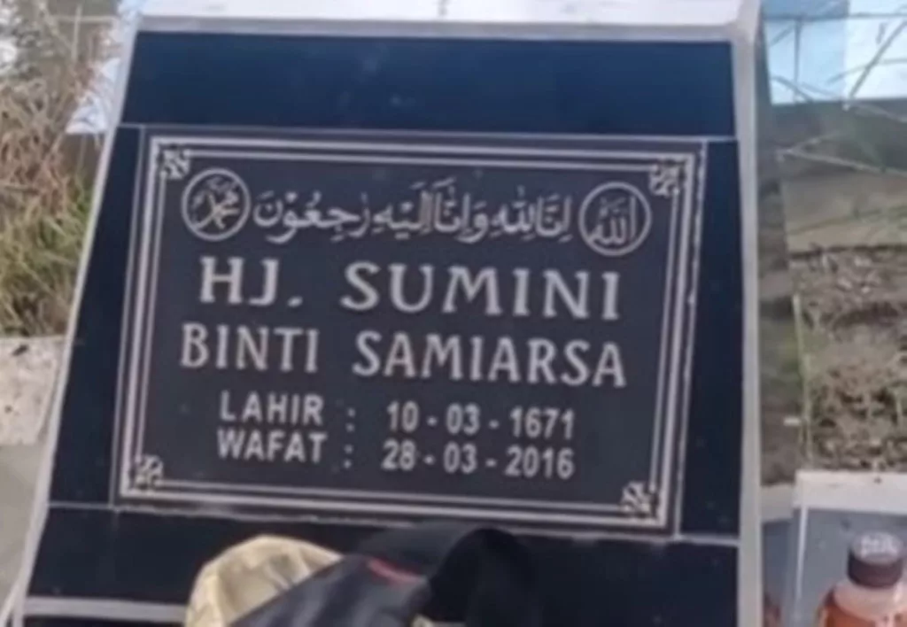 Viral Tulisan Tahun Lahir dan Wafat di Batu Nisan ini Bikin Mikir Keras, Kok Bisa