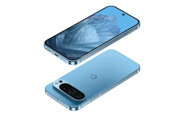 Render Google Pixel 9