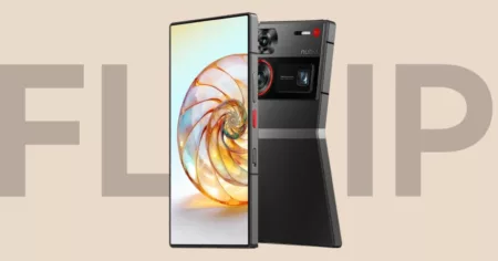 Render Nubia Flip 5G