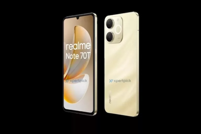 Bocoran Render Realme Note 70T